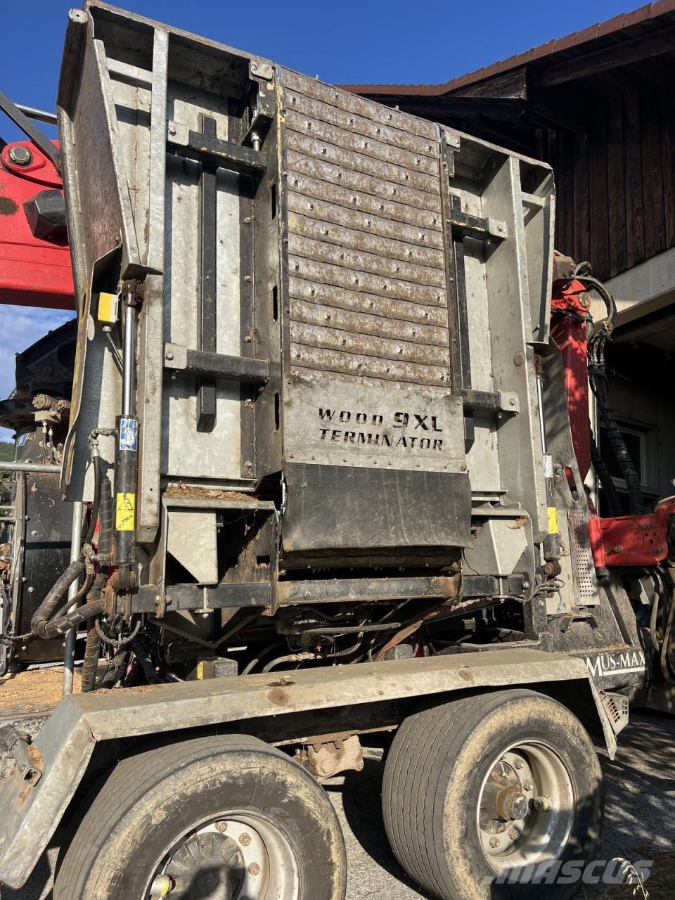 Mus-Max WT9XL Z Woodterminator 3700h Wood chippers