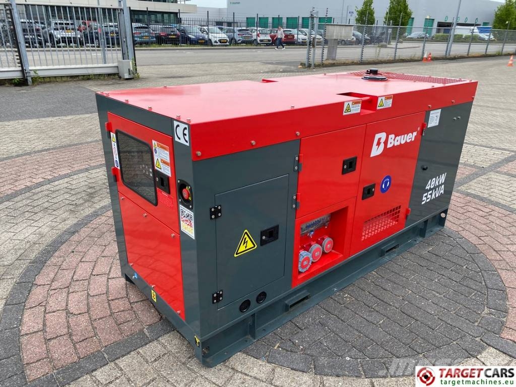 Bauer GFS-40 Diesel 40KW Generator 50KVA 400/230V NEW Diesel Generators