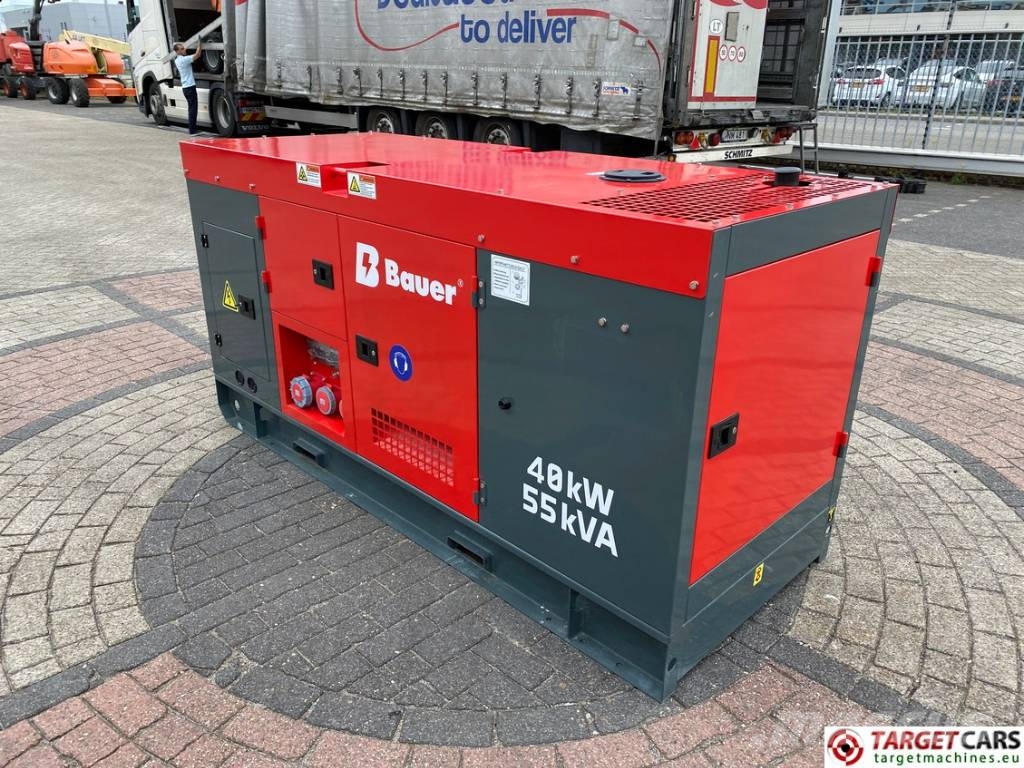 Bauer GFS-40 Diesel 40KW Generator 50KVA 400/230V NEW Diesel Generators