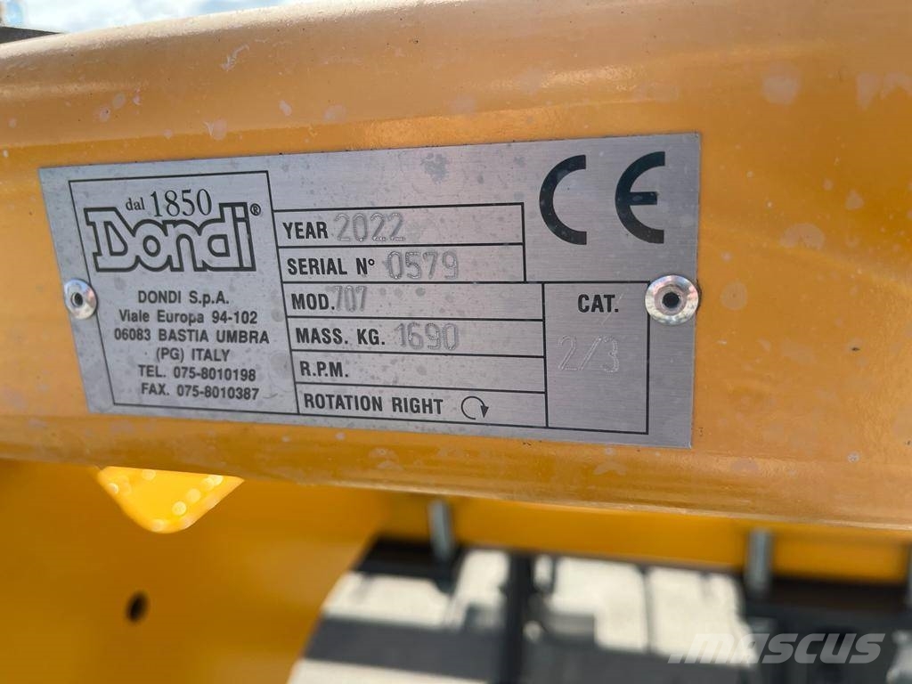 Dondi 707 Культиватори