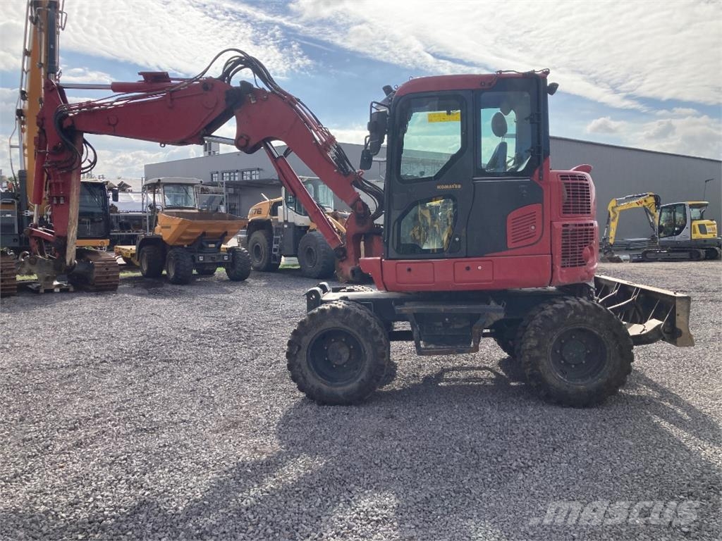 Komatsu PW98MR-10 Wheeled excavators
