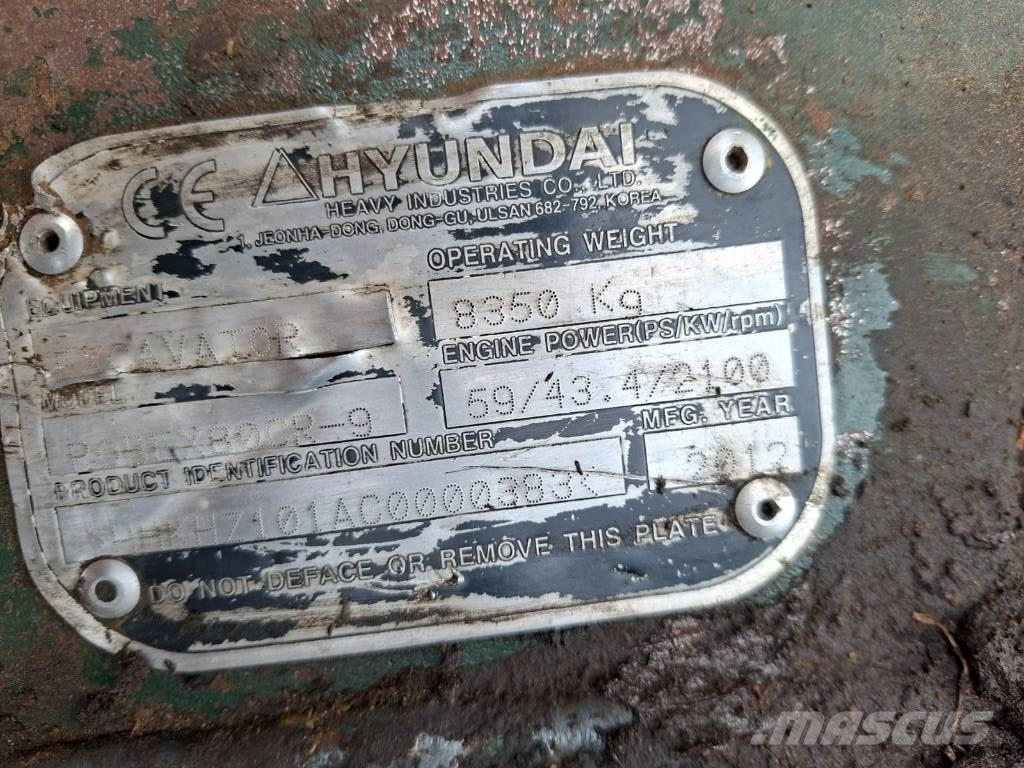 Hyundai R 80 CR-9 Midibagger 7t - 12t