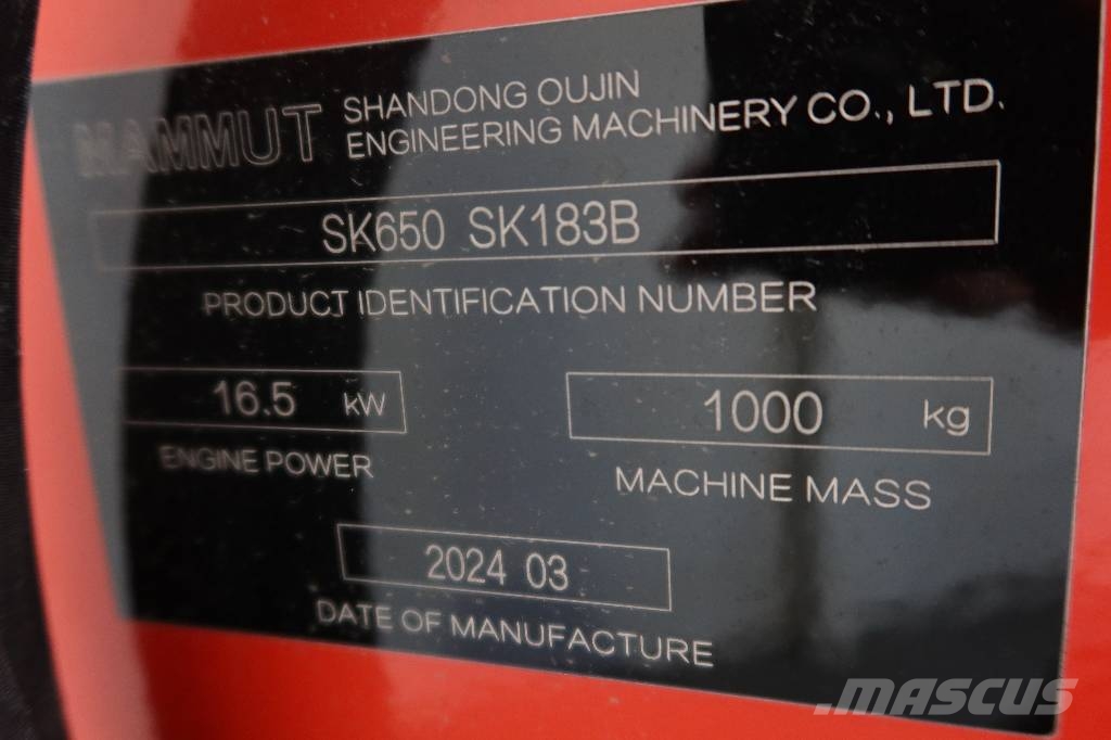 Lasto SK650 SK183B. Crawler FEL's