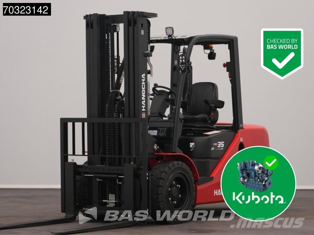 Hangcha CPCD35 FACTORY WARRANTY – KUBOTA ENGINE - CE Dieselstapler
