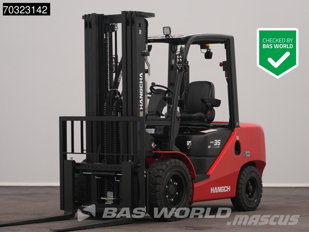 Hangcha CPCD35 FACTORY WARRANTY – KUBOTA ENGINE - CE Дизельні навантажувачі