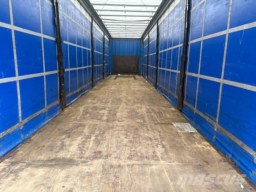 Krone 2 axle City curtain / City-Plane Semirimorchi tautliner