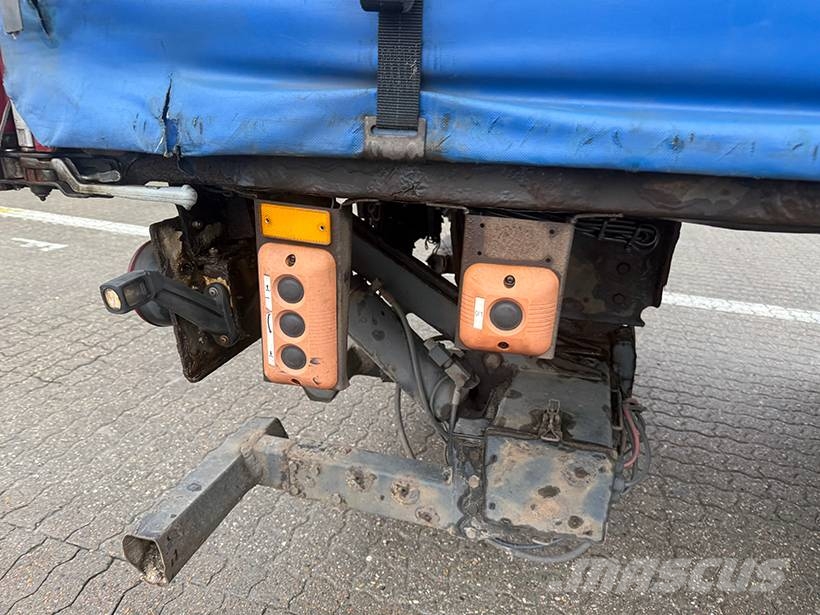 Krone 2 axle City curtain / City-Plane Semirimorchi tautliner