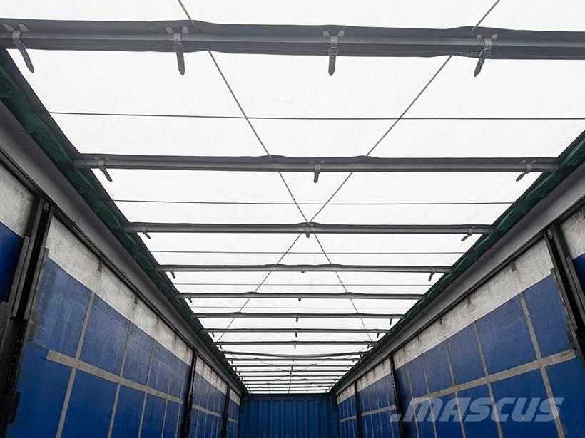 Krone 2 axle City curtain / City-Plane Semirimorchi tautliner