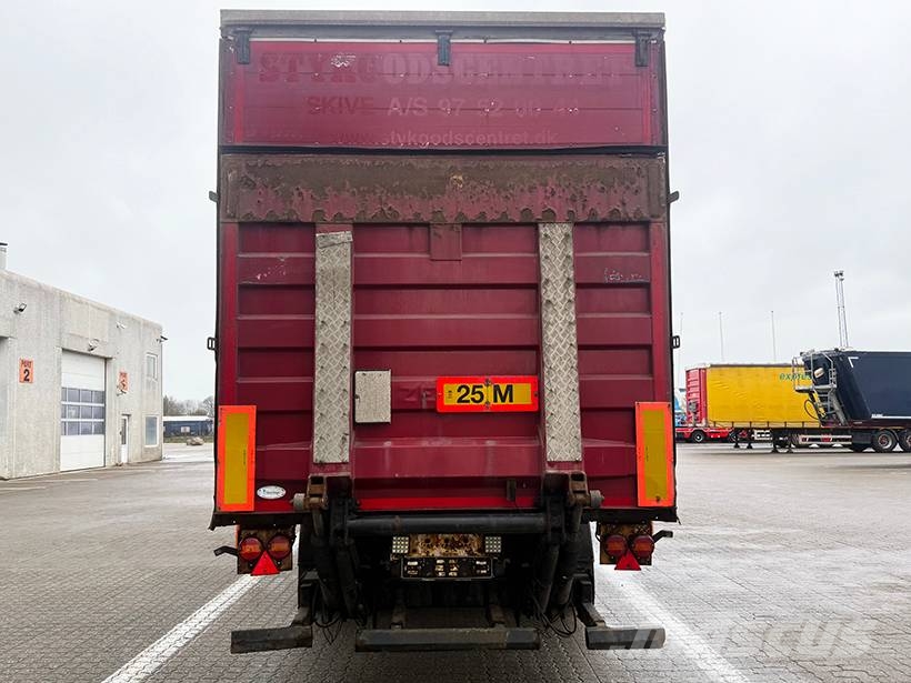 Krone 2 axle City curtain / City-Plane Semirimorchi tautliner