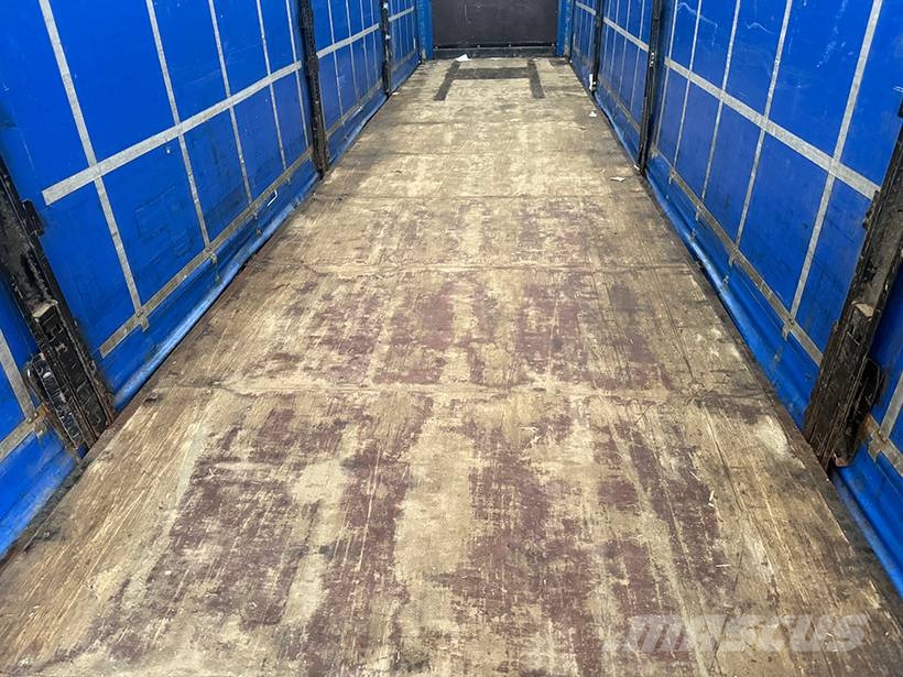 Krone 2 axle City curtain / City-Plane Semirimorchi tautliner