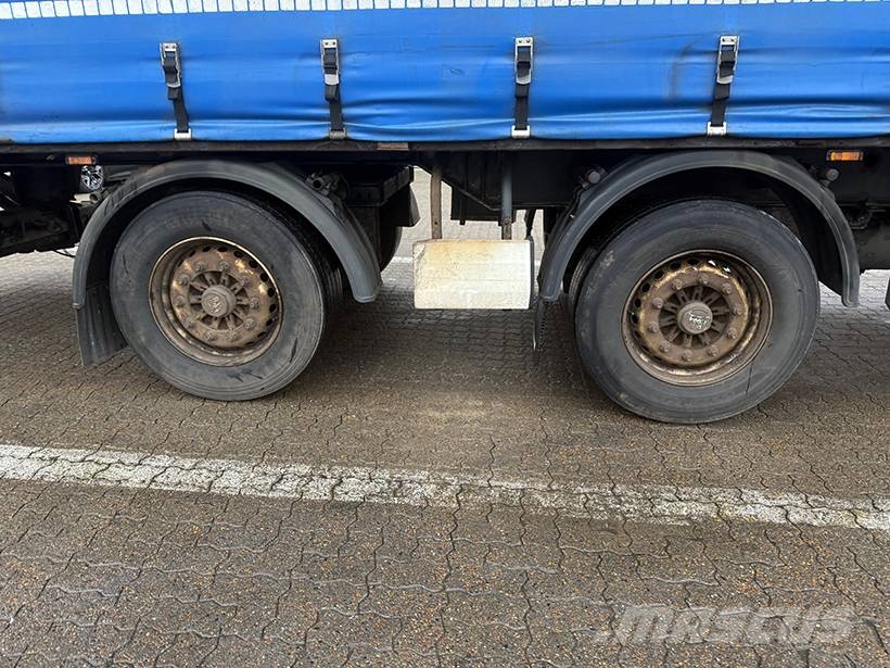 Krone 2 axle City curtain / City-Plane Semirimorchi tautliner