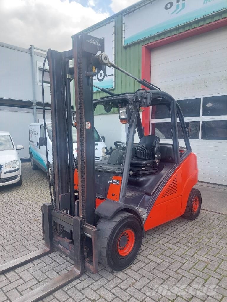 Linde H35T Heftruck LPG forklifts
