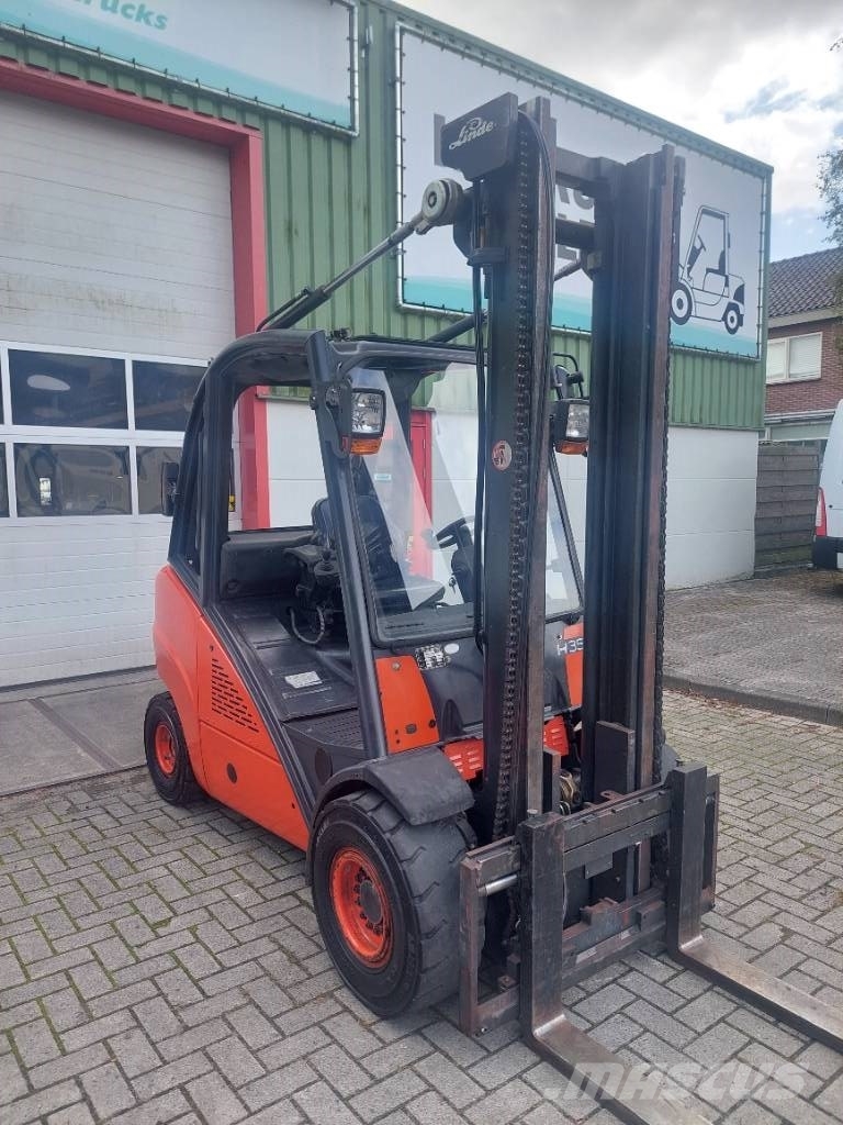 Linde H35T Heftruck LPG forklifts