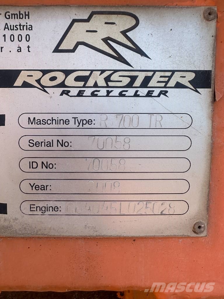 Rockster R700 Mobile knusere