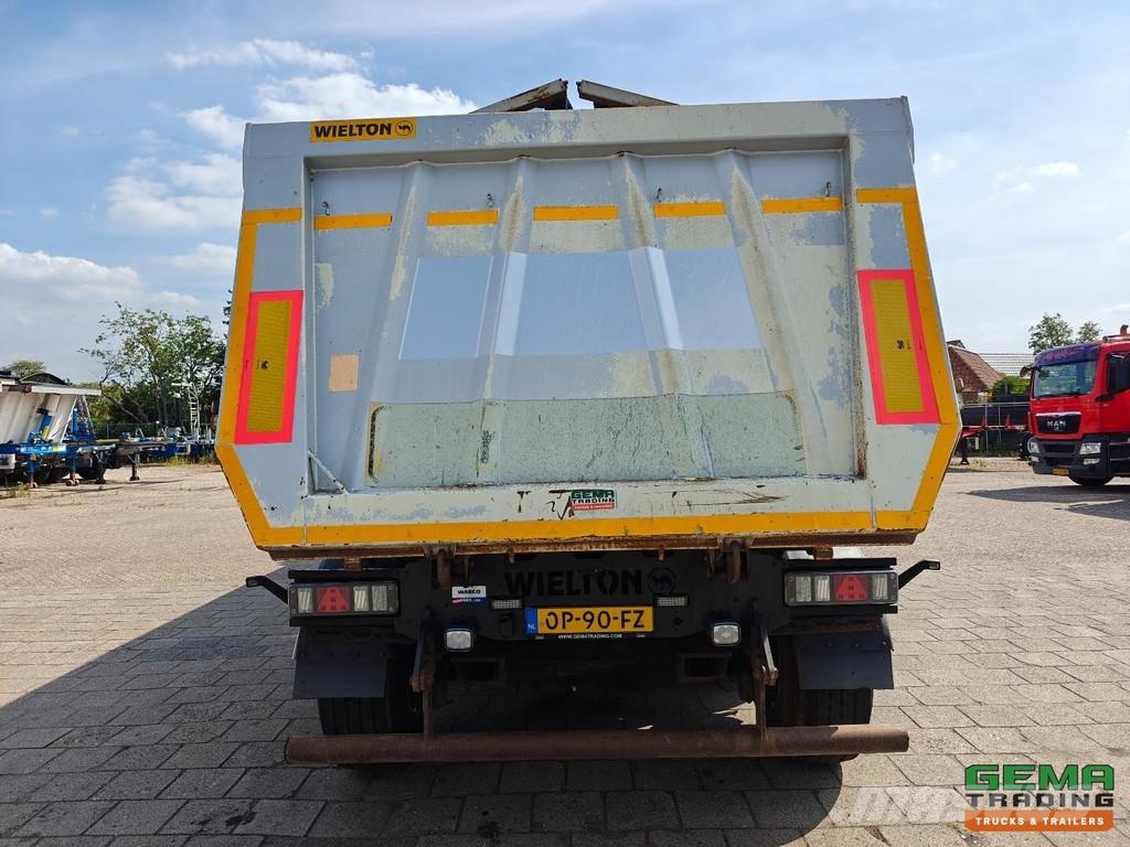 Wielton NW-3 28.3 m³ - Steel/Steel - Hyva Cover Flaps + Re Kiper poluprikolice