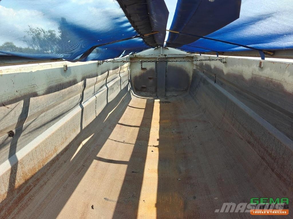 Wielton NW-3 28.3 m³ - Steel/Steel - Hyva Cover Flaps + Re Kiper poluprikolice