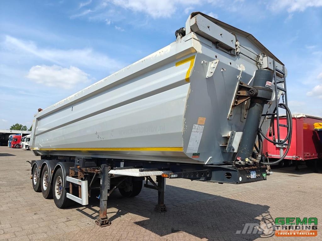 Wielton NW-3 28.3 m³ - Steel/Steel - Hyva Cover Flaps + Re Kiper poluprikolice