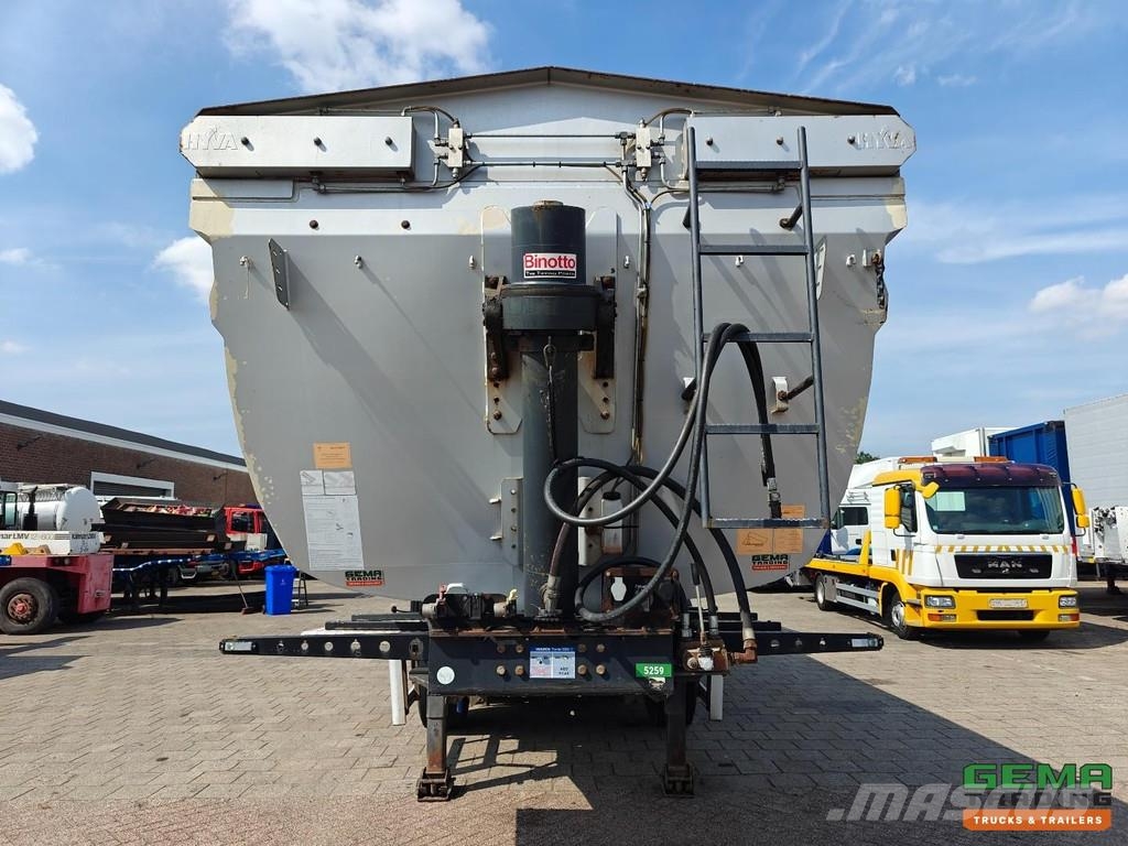 Wielton NW-3 28.3 m³ - Steel/Steel - Hyva Cover Flaps + Re Tipper semi-trailers