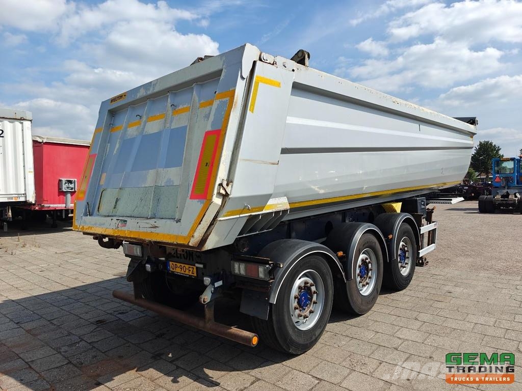 Wielton NW-3 28.3 m³ - Steel/Steel - Hyva Cover Flaps + Re Kiper poluprikolice