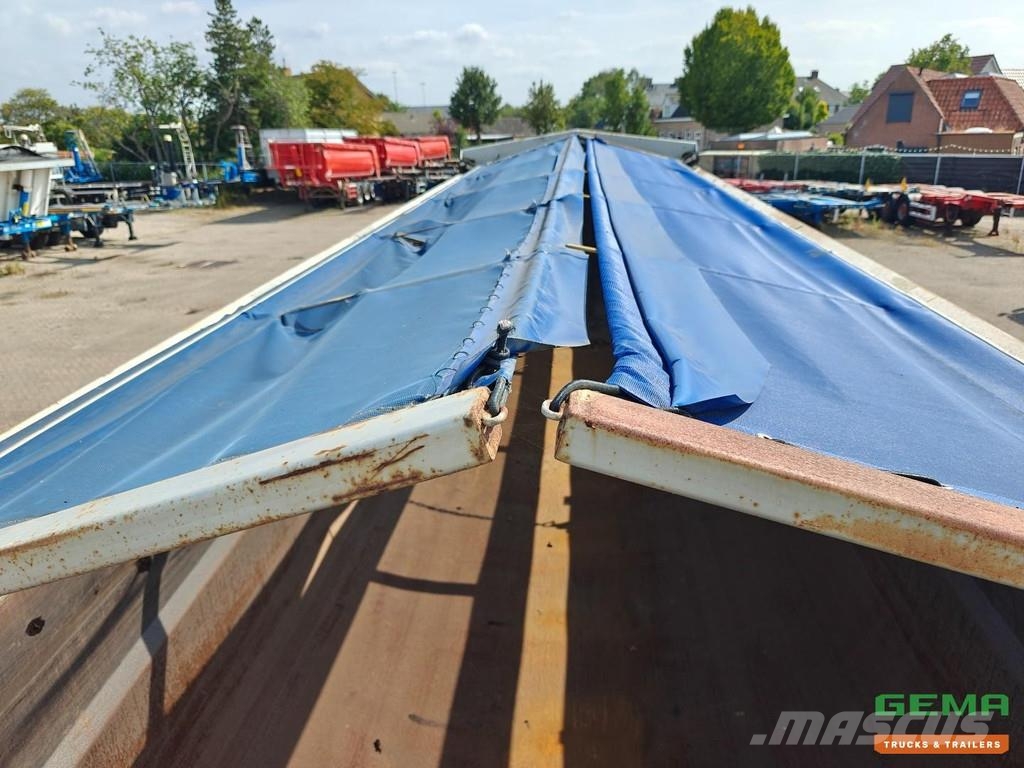 Wielton NW-3 28.3 m³ - Steel/Steel - Hyva Cover Flaps + Re Kiper poluprikolice