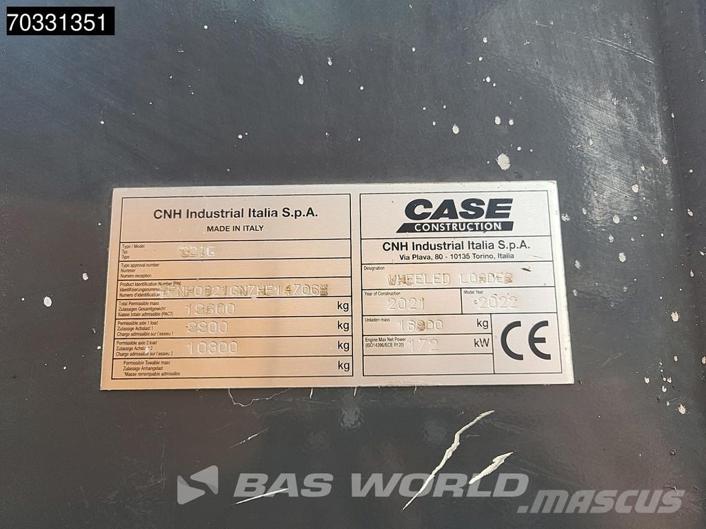 CASE 821 G Hjullastare