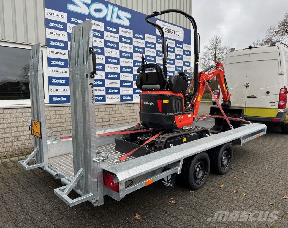 Vlemmix machinetransporter 480x180 Низькорамні причепи