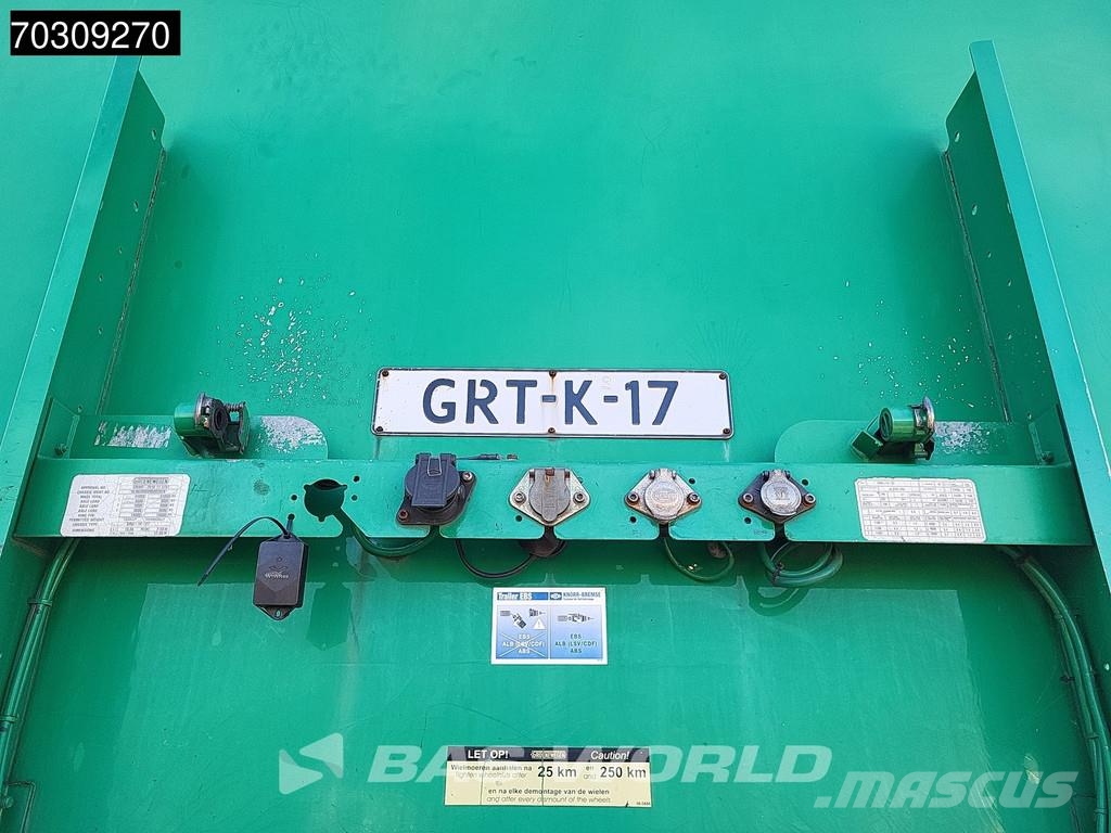 Groenewegen DR0-14-27 Hardholz Ladebord Doppelstock Tailgate Semirremolques con carrocería de caja