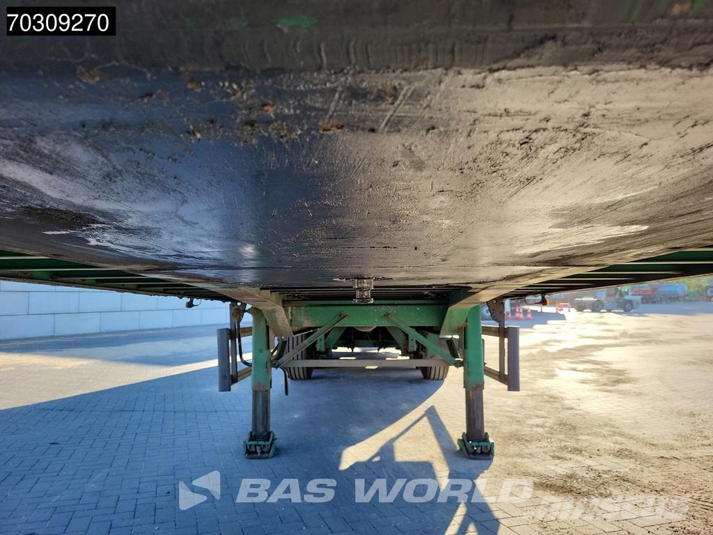 Groenewegen DR0-14-27 Hardholz Ladebord Doppelstock Tailgate Semirremolques con carrocería de caja