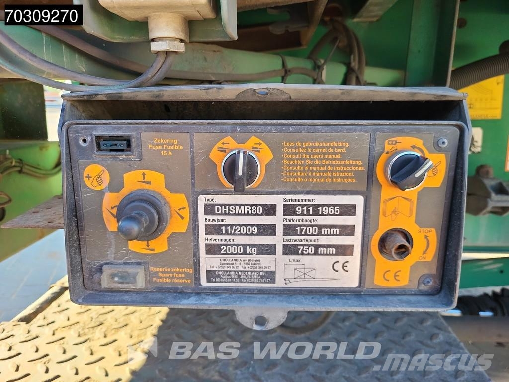 Groenewegen DR0-14-27 Hardholz Ladebord Doppelstock Tailgate Semirremolques con carrocería de caja