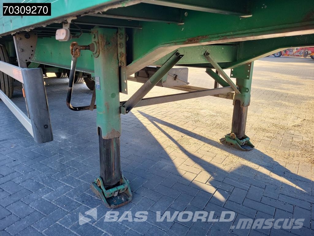 Groenewegen DR0-14-27 Hardholz Ladebord Doppelstock Tailgate Semirremolques con carrocería de caja