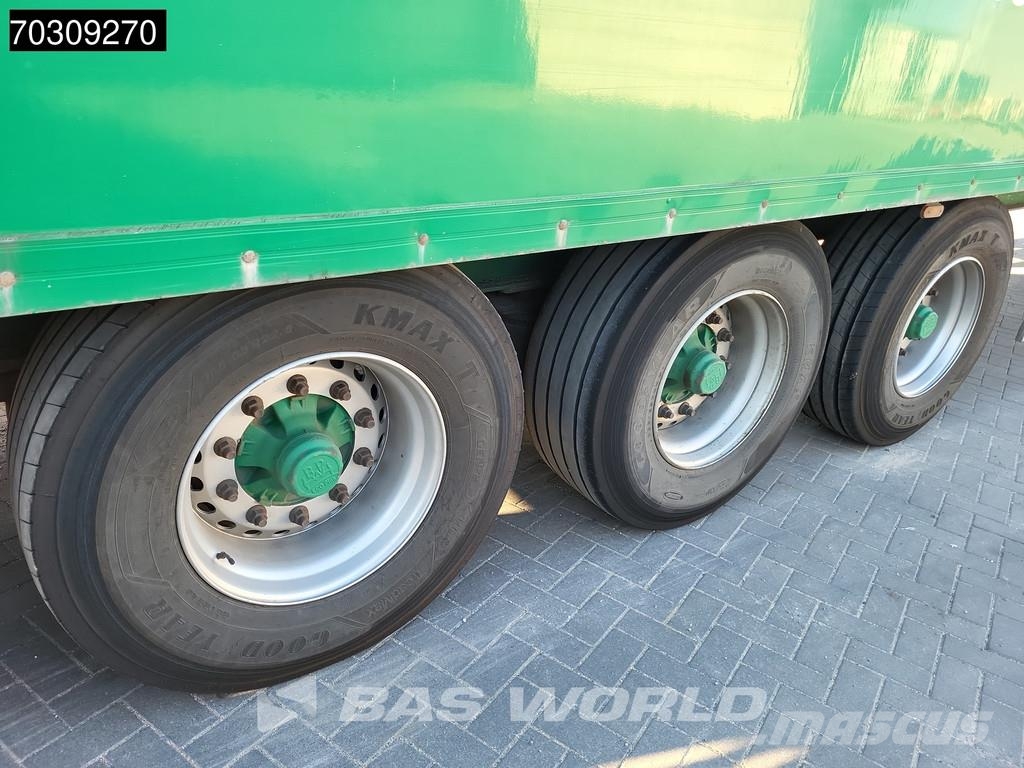 Groenewegen DR0-14-27 Hardholz Ladebord Doppelstock Tailgate Gesloten opleggers