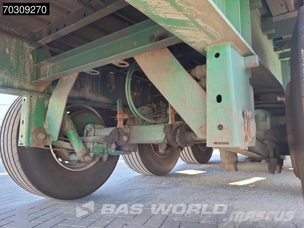 Groenewegen DR0-14-27 Hardholz Ladebord Doppelstock Tailgate Semirremolques con carrocería de caja