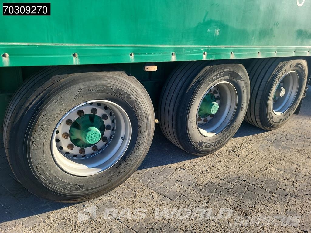 Groenewegen DR0-14-27 Hardholz Ladebord Doppelstock Tailgate Semirremolques con carrocería de caja