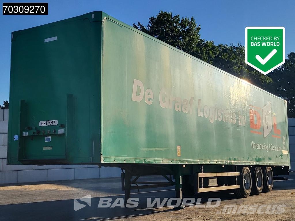 Groenewegen DR0-14-27 Hardholz Ladebord Doppelstock Tailgate Semirremolques con carrocería de caja