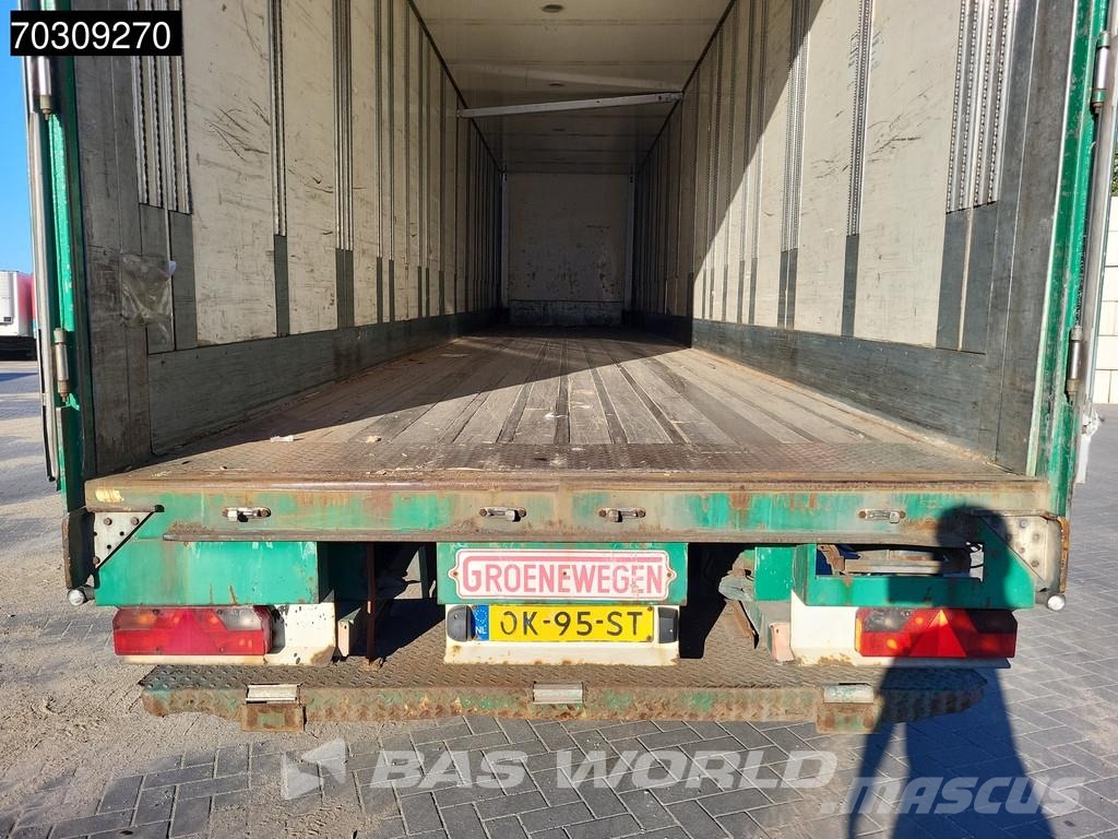 Groenewegen DR0-14-27 Hardholz Ladebord Doppelstock Tailgate Semirremolques con carrocería de caja