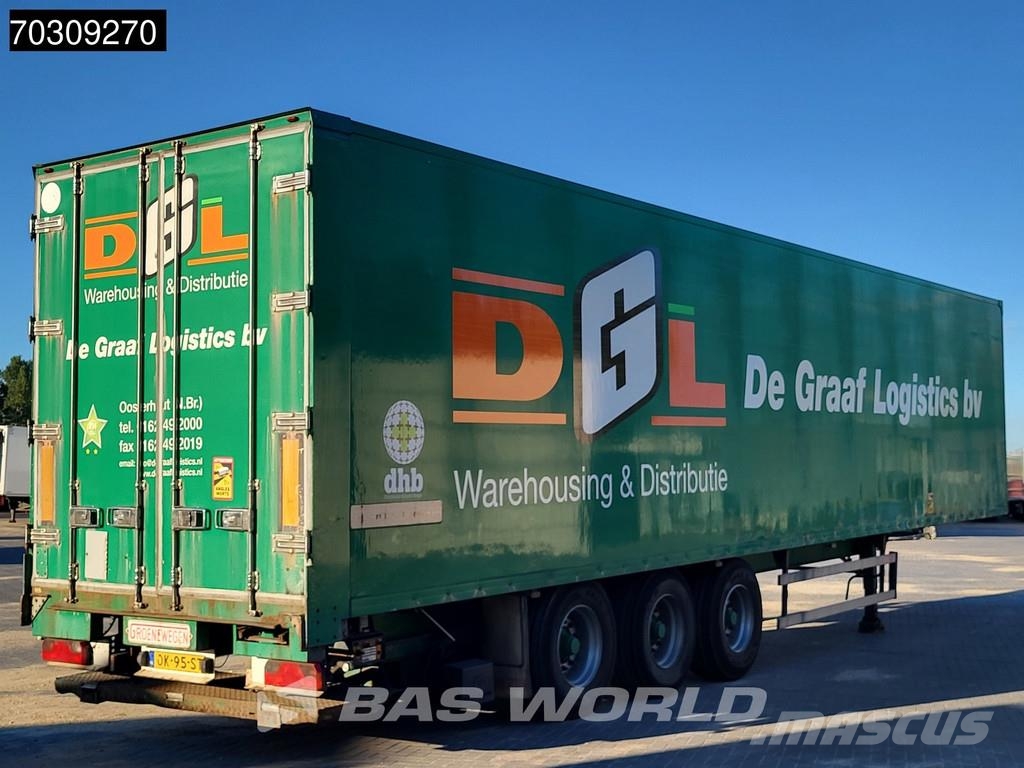 Groenewegen DR0-14-27 Hardholz Ladebord Doppelstock Tailgate Semirremolques con carrocería de caja