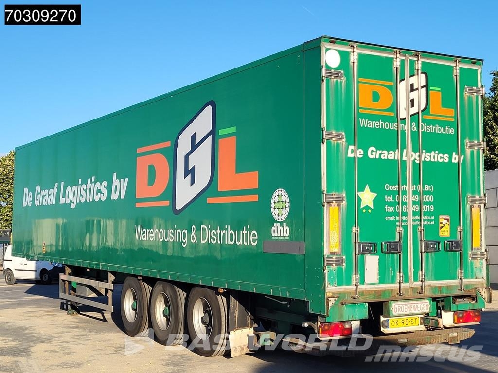 Groenewegen DR0-14-27 Hardholz Ladebord Doppelstock Tailgate Semirremolques con carrocería de caja