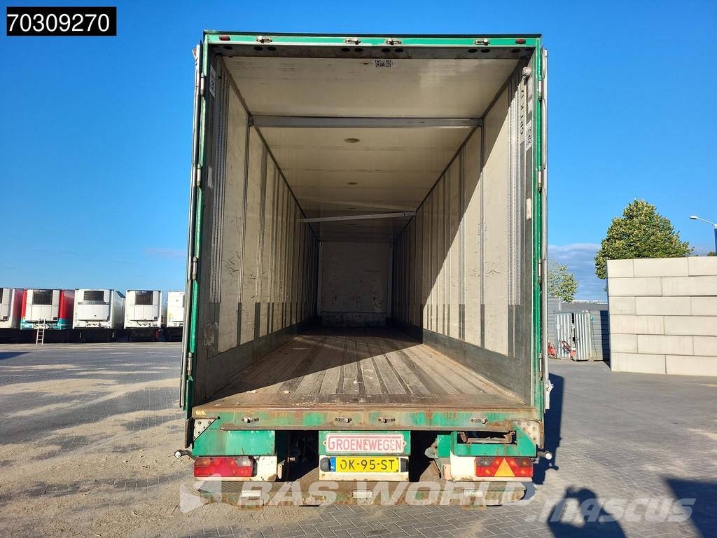 Groenewegen DR0-14-27 Hardholz Ladebord Doppelstock Tailgate Semirremolques con carrocería de caja