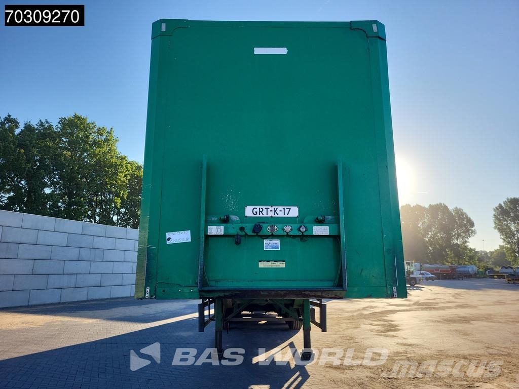 Groenewegen DR0-14-27 Hardholz Ladebord Doppelstock Tailgate Semirremolques con carrocería de caja