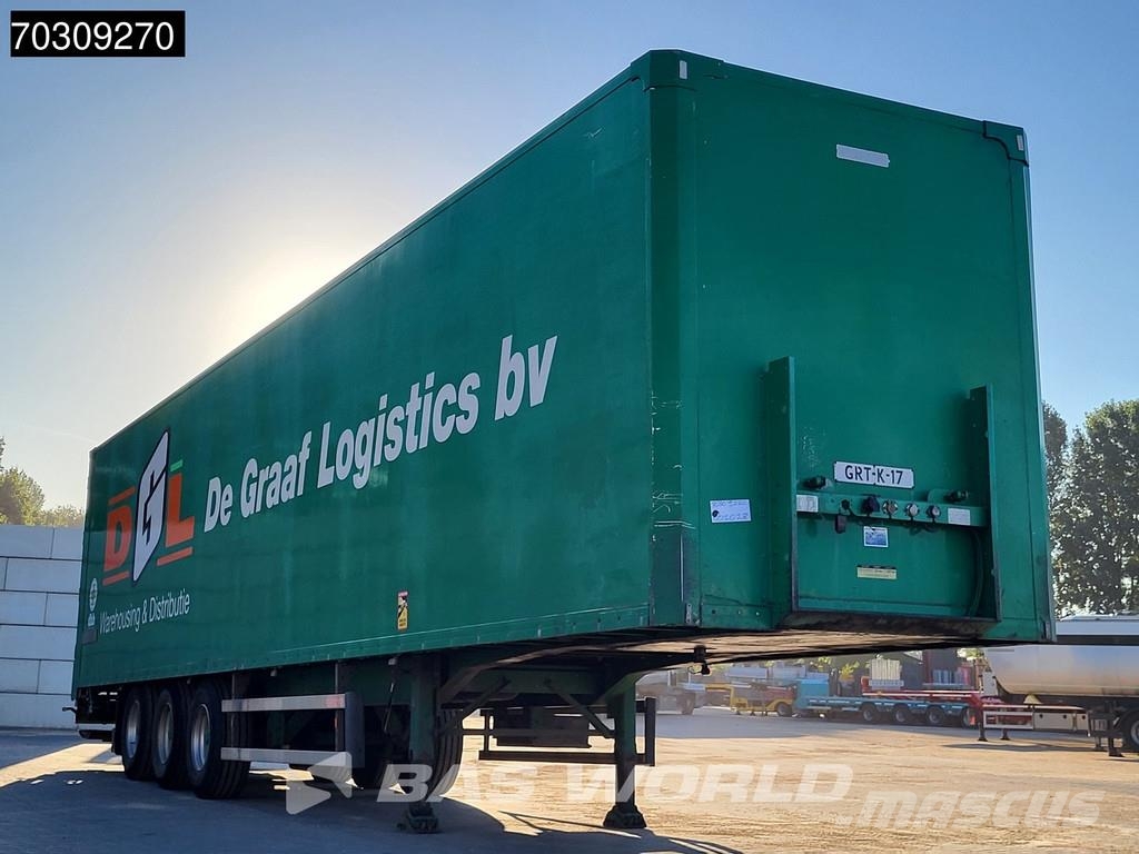 Groenewegen DR0-14-27 Hardholz Ladebord Doppelstock Tailgate Semirremolques con carrocería de caja