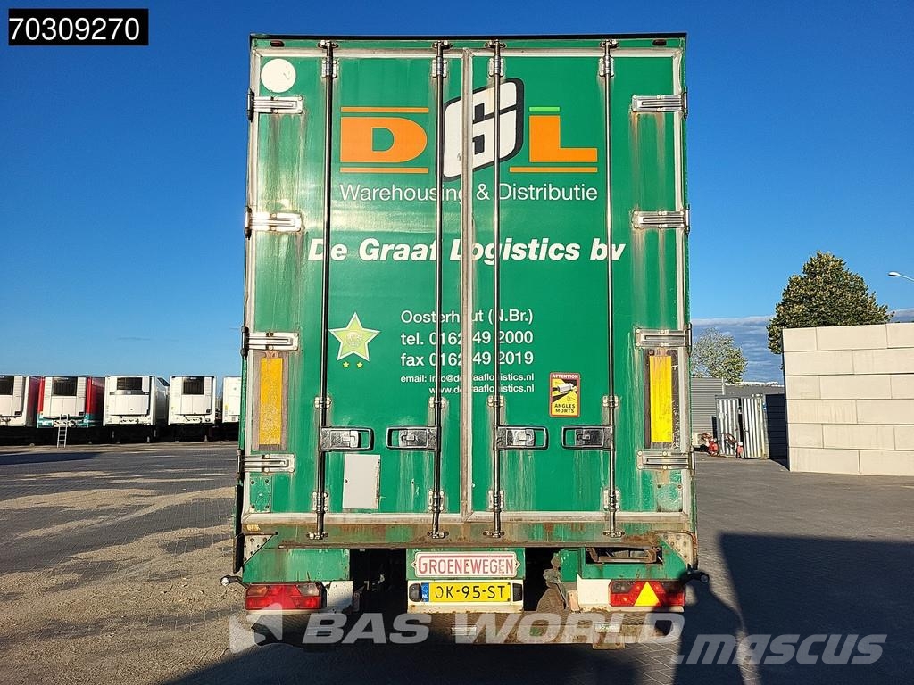 Groenewegen DR0-14-27 Hardholz Ladebord Doppelstock Tailgate Gesloten opleggers