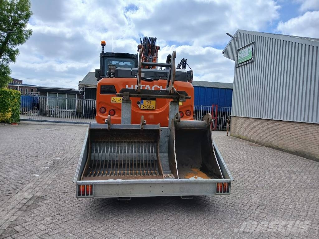 Hitachi ZX 135 W-7 Bageri na kotačima