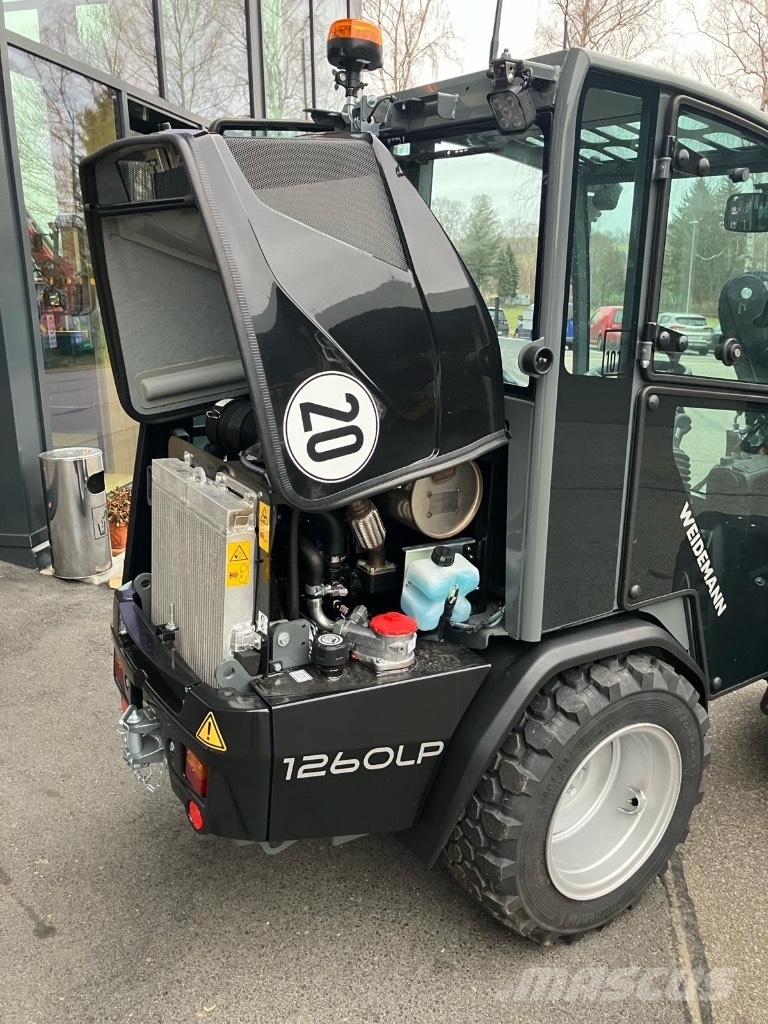 Weidemann 1260 LP ホイールローダー・タイヤショベル