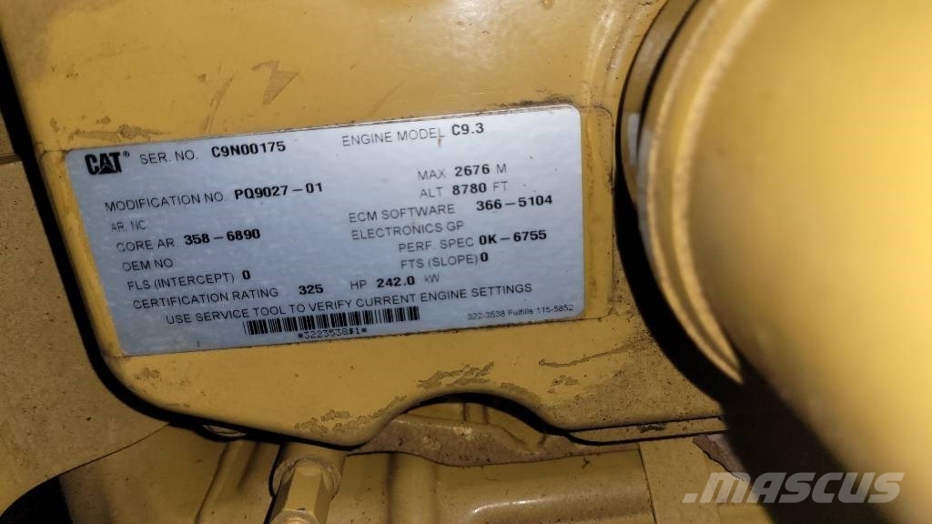 CAT C9.3 Bouw - Overige