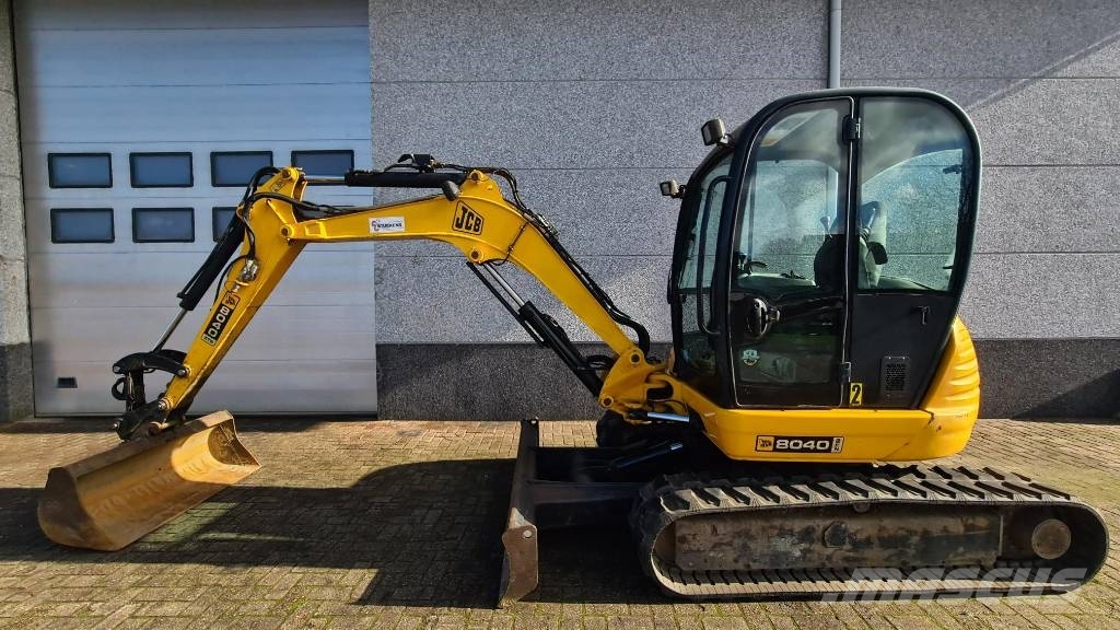 JCB minigraver 8040 Polovni mini kranovi