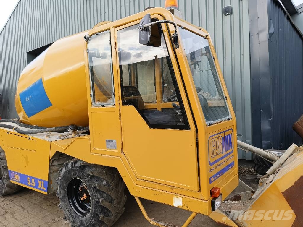 Carmix 5.5 XL self loading beton mixer + weightlog scale Betonmischer