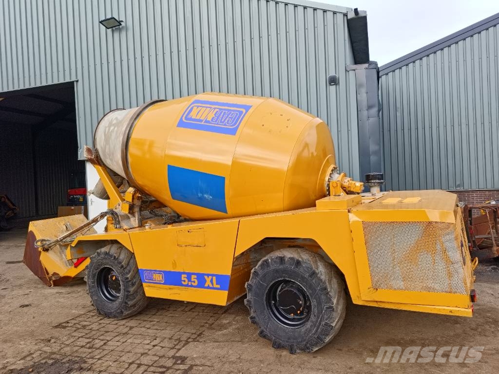 Carmix 5.5 XL self loading beton mixer + weightlog scale Betonmischer