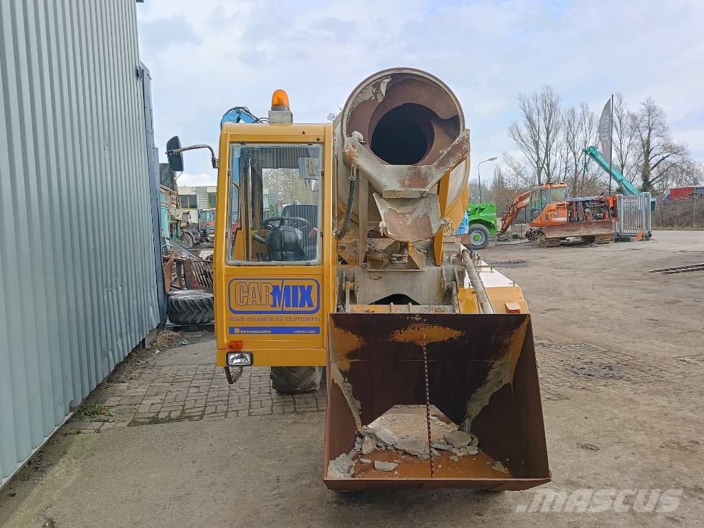 Carmix 5.5 XL self loading beton mixer + weightlog scale Betonmischer
