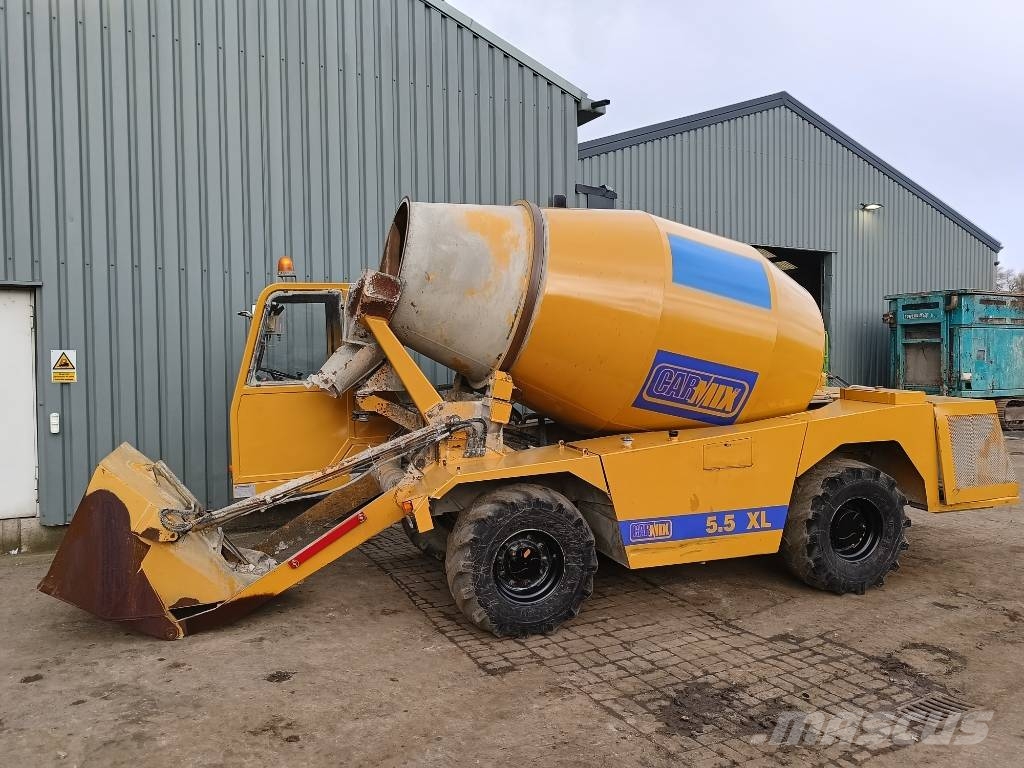 Carmix 5.5 XL self loading beton mixer + weightlog scale Betonmischer