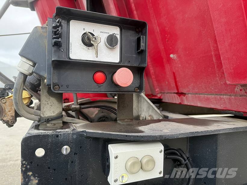 Kel-Berg Tipper / Alukastenmulde Kipper 37m3 Semi-reboques basculantes